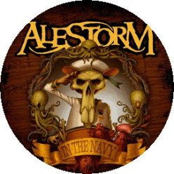 ALESTORM: In The Navy (jelvény, 2,5 cm)