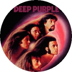 DEEP PURPLE: Fireball (jelvény, 2,5 cm)