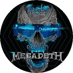 MEGADETH: Dystopia (jelvény, 2,5 cm)