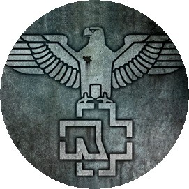 RAMMSTEIN: Eagle (jelvény, 2,5 cm)