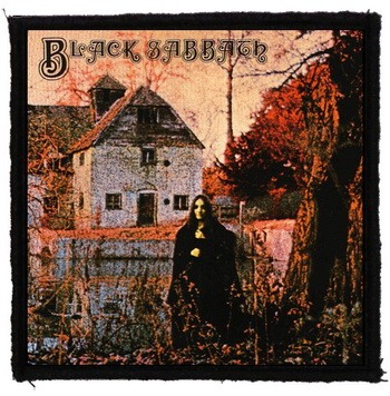 BLACK SABBATH: 1st Album (95x95) (felvarró)