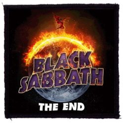 BLACK SABBATH: The End (9,5 cm x 9,5 cm) (felvarró)