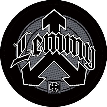 LEMMY: Circle Logo (95x95) (felvarró)
