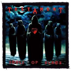 TESTAMENT: Souls Of Black (9,5 cm x 9,5 cm) (felvarró)