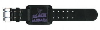 BLACK SABBATH: Logo (bőr csuklószorító)