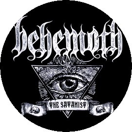 BEHEMOTH: Satanist (jelvény, 2,5 cm)