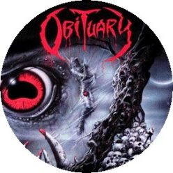 OBITUARY: Cause Of Death (badge, 2,5 cm)