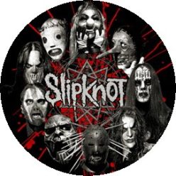 SLIPKNOT: Circle Masks (jelvény, 2,5 cm)