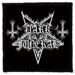 DARK FUNERAL: Logo (9,5 cm x 9,5 cm) (patch)