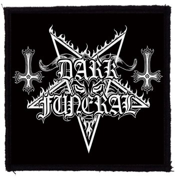 DARK FUNERAL: Logo (95x95) (felvarró)