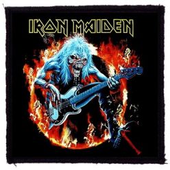 IRON MAIDEN: Fear Flames (9,5 cm x 9,5 cm) (patch)