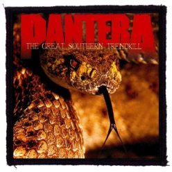   PANTERA: Great Southern Trendkill (9,5 cm x 9,5 cm) (felvarró)