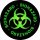 BIOHAZARD: Logo Circle (9,5 cm x 9,5 cm) (felvarró)