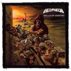 HELLOWEEN: Walls Of Jericho (9,5 cm x 9,5 cm) (felvarró)