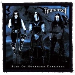 IMMORTAL: Sons Of Northern D. (9,5 cm x 9,5 cm) (felvarró)