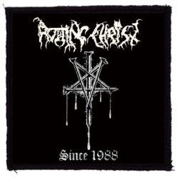 ROTTING CHRIST: Since 1988 (9,5 cm x 9,5 cm) (felvarró)