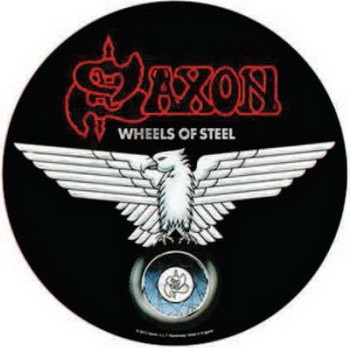 SAXON: Wheels Of Steel (hátfelvarró / backpatch)