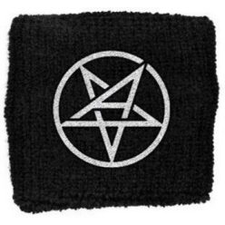 ANTHRAX: Pentagram Logo (frottír csuklószorító)