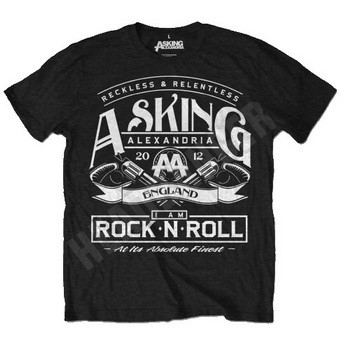 ASKING ALEXANDRIA: Rock 'n' Roll (póló) (akciós!)