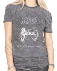 AC/DC: About To Rock (acid wash) (női póló)