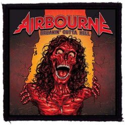   AIRBOURNE: Breakin' Outta Hell (9,5 cm x 9,5 cm) (felvarró)