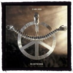 CARCASS: Heartwork (9,5 cm x 9,5 cm) (felvarró)