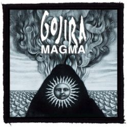 GOJIRA: Magma (9,5 cm x 9,5 cm) (felvarró)