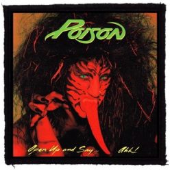POISON: Open Up (9,5 cm x 9,5 cm) (patch)