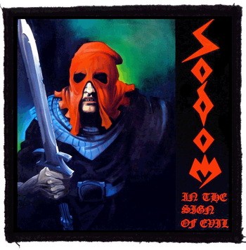 SODOM: In The Sign Of Evil (95x95) (felvarró)