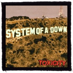 SYSTEM OF A DOWN: Toxicity (9,5 cm x 9,5 cm) (felvarró)
