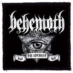 BEHEMOTH: The Satanist Eye (9,5 cm x 9,5 cm) (felvarró)