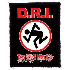 D.R.I.: Logo (7,5 cm x 9,5 cm) (patch)