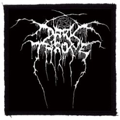 DARKTHRONE: Logo (9,5 cm x 9,5 cm) (felvarró)