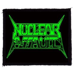 NUCLEAR ASSAULT: Logo (9,5 cm x 7,5 cm) (patch)