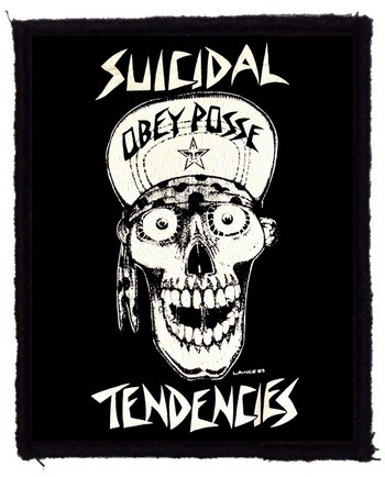 SUICIDAL TENDENCIES: Obey (75x95) (felvarró)