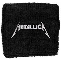 METALLICA: Logo (classic) (frottír csuklószorító)