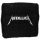 METALLICA: Logo (classic) (embroidered wristband)
