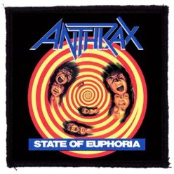 ANTHRAX: State Of Euphoria (9,5 cm x 9,5 cm) (felvarró)