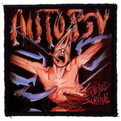AUTOPSY: Severed Survival (9,5 cm x 9,5 cm) (felvarró)