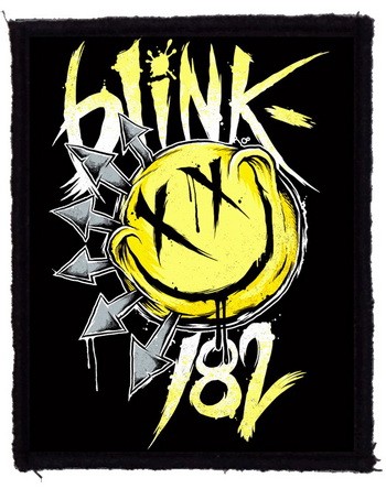 BLINK 182: Smiley Logo (75x95) (felvarró)