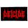 DEICIDE: Logo (9,5 cm x 4,5 cm) (felvarró)