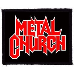 METAL CHURCH: Logo (9,5 cm x 7,5 cm) (felvarró)