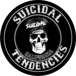 SUICIDAL TENDENCIES: California (circle, 95 mm) (patch)