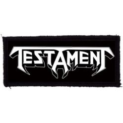 TESTAMENT: Logo (9,5 cm x 4 cm) (patch)