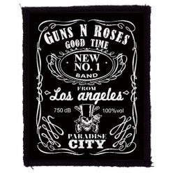 GUNS N' ROSES: Whiskey (7,5 cm x 9,5 cm) (felvarró)