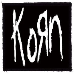 KORN: Logo (9,5 cm x 9,5 cm) (felvarró)