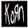 KORN: Logo (9,5 cm x 9,5 cm) (patch)
