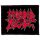 MORBID ANGEL: Logo (9,5 cm x 7,5 cm) (felvarró)