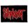 SLIPKNOT: Slipknot (name) (9,5 cm x 6 cm) (patch)