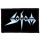 SODOM: Logo (9,5 cm x 6 cm) (felvarró)